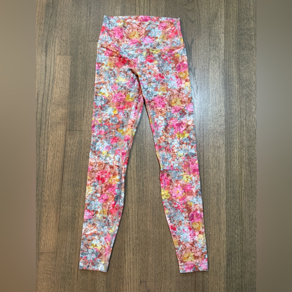Lululemon Align Pant-Inflorescence Multi-28" inseam-Size 6 - Picture 5 of 11
